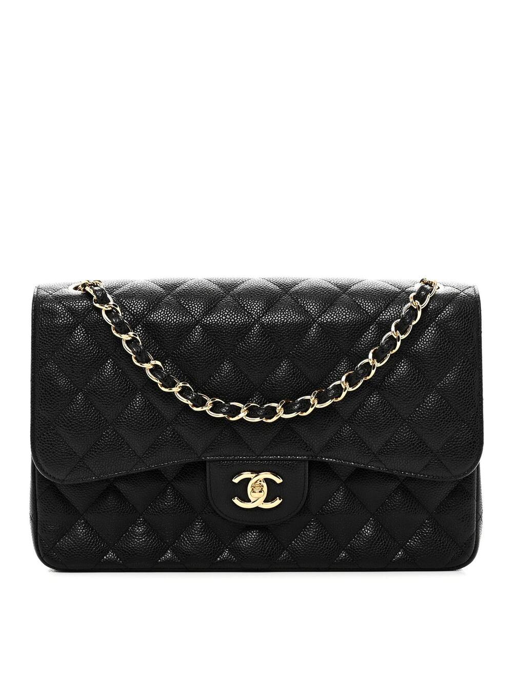 Chanel Caviar Quilted Jumbo Double Flap #288239C83B